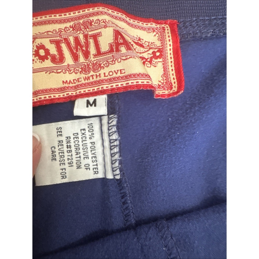 Johnny Was RARE Vintage SZ M Tracksuit Floral Embroidered  Activewear vintage - Picture 8 of 12